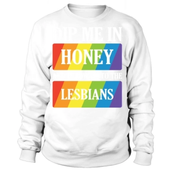 Dip Me in Honey Throw Sweatshirt