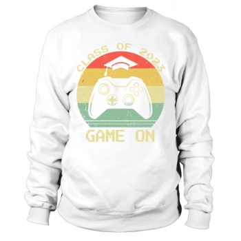 Class Of 2023 Senior Video Gamer Game On Graduatio Sweatshirt