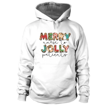 Merry Jolly Nurse Christmas Hoodies