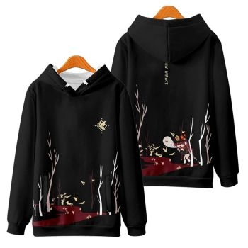 Classic Genshin Impact Hutao Anime Black Hoodie