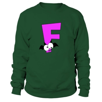 Halloween Alphabet Clipart F Sweatshirt