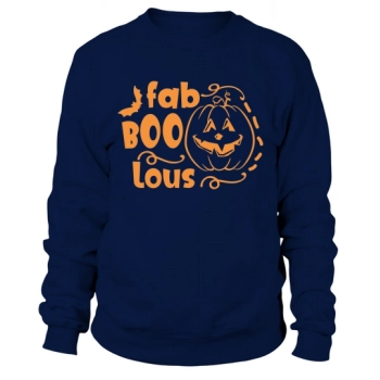 fab boo lous faboolous funny halloween Sweatshirt