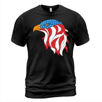 USA Eagle Head American Flag (1)