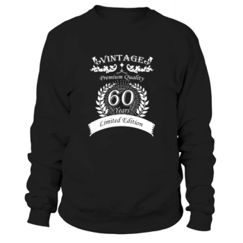 60th Birthday Vintage Sweatshirt