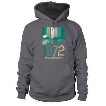 Vintage 1972 - 50 Years Old - 50th Birthday Gift Hoodies