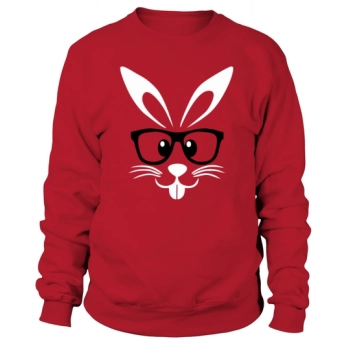 Nerd Easter Bunny Sweatshirt