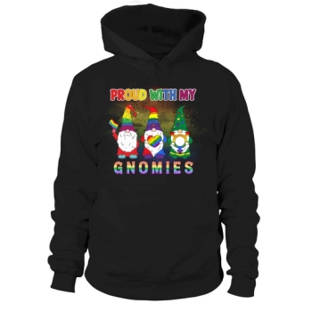 Proud With My Gnomies LGBT Q Gnomes Hoodie