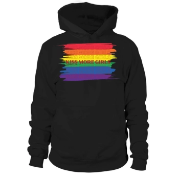 Kiss More Girls Gay Hoodies