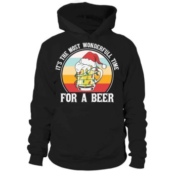 Its The Most Wonderfull for a Beer Happy Christmas Hoodies