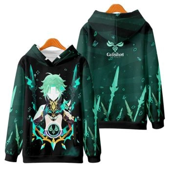 Noble Genshin Impact Xiao Anime Hoodie