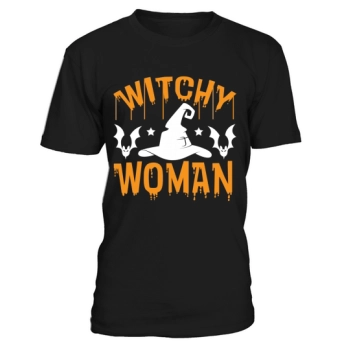 Witchy Woman Tee Halloween Shirt