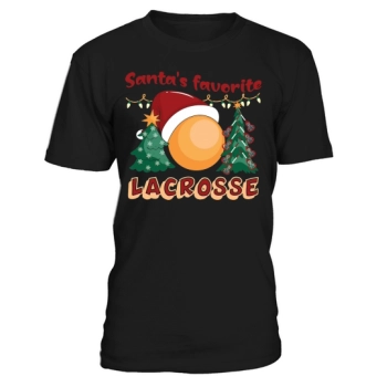 Christmas Sport Santa's Favorite Lacrosse