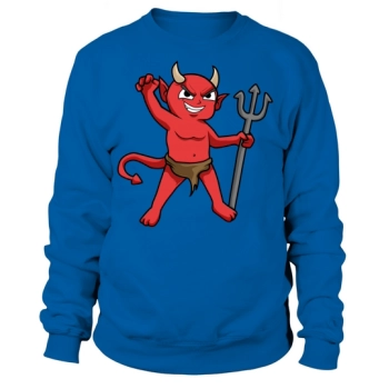 Halloween Cartoon Devil Demon Sweatshirt