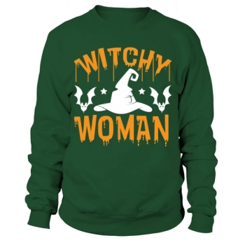 Witchy Woman Tee Halloween Sweatshirt