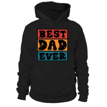 Best Dad Ever Sublimation Hoodies