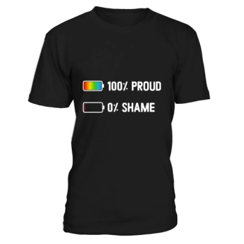 LGBT Pride 100% Proud 0% Shame