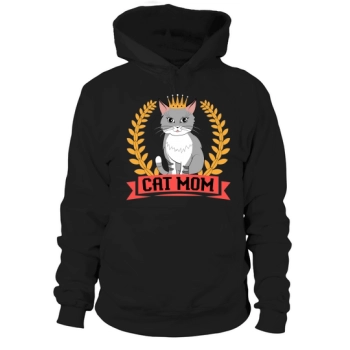 Mother Day Cat Mom Hoodies