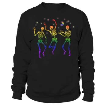 LGBT Skeleton Love Pride Month Sweatshirt