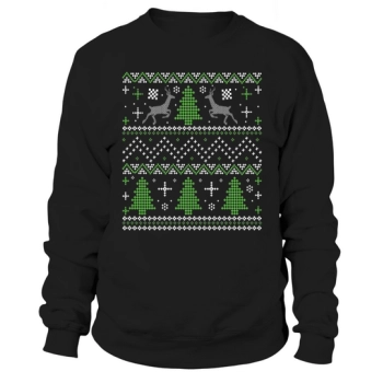 Holiday Ugly Christmas Patterns Sweatshirt