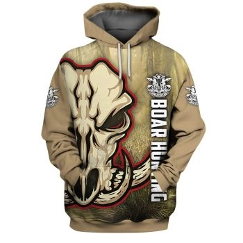 Classical  Brown Lion Pattern Animals Hoodie