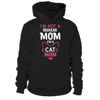 I am not a normal mom I am a cat mom Hoodies