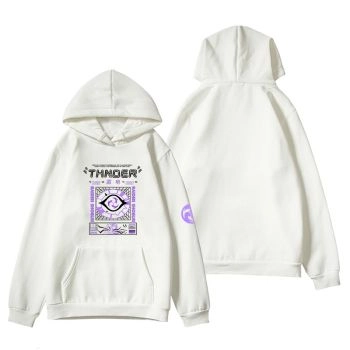 Elegant Genshin Impact Game Raiden Shogun White Hoodie