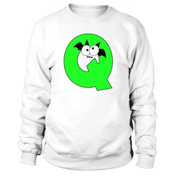 Halloween Alphabet Clipart Q Sweatshirt