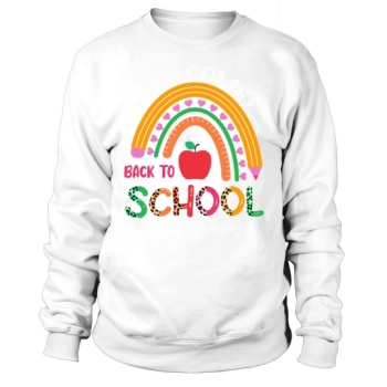 Welcome Back To School Lunch Lady Sweatshirt