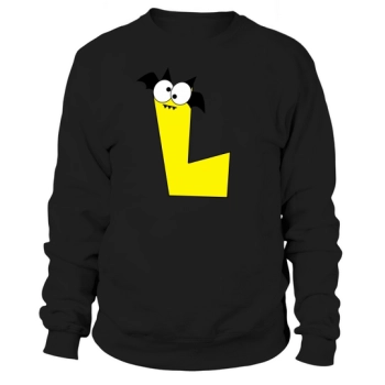 Halloween Alphabet Clipart L Sweatshirt