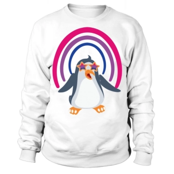 Penguin LGBT Flag Animal LGBTQ Sweatshirt