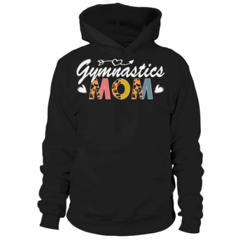 Gymnastics Mama Leopard Mother's Day Hoodies