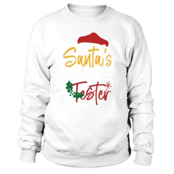 Santa Cookie Tester Christmas Sweatshirt