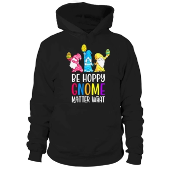 Easter Bunny Gnome Easter Basket Eggs Hoodies