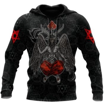 Fashion Black   Skull Pattern Skull Hoodie