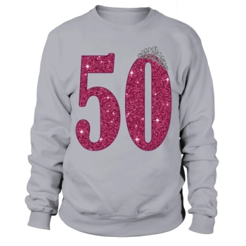 Personalized 50th Birthday Gift Sweatshirt