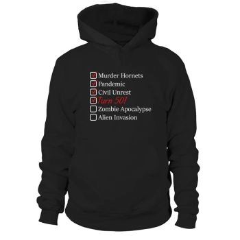 50th Birthday 50 Years Old Funny 2021 Hoodies