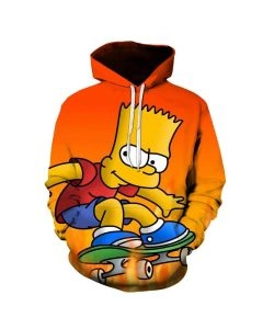 3D Fashion Print The Simpsons Sweatshirt Hoodies