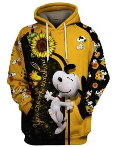"You are my sunshine" Snoopy Hoodie