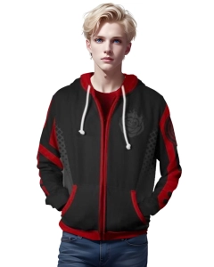 RWBY Anime Cosplay Costume Sweatshirt Zip Up Hoodie