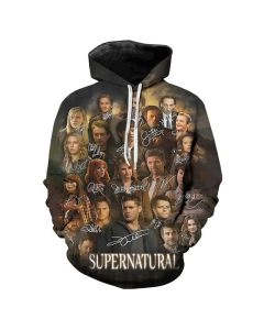 TV Series Supernatural Hoodies &#8211; 3D Hooded Sweatshirts
