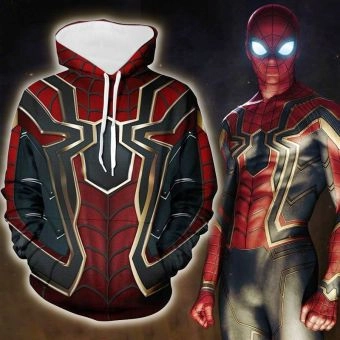 ->  Amazing Spider Series cosplay  hoodie