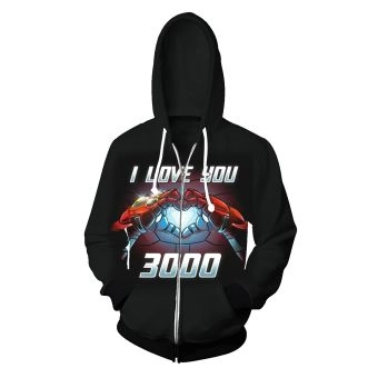 Avengers 4 Iron Man anime sweater