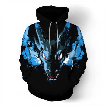 Movie Godzilla monster print sweatshirt