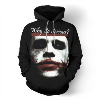  Printed poker clown series fashion sweatshirt
