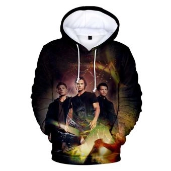 3D Print Supernatural Hoodie &#8211; Fashion Sweatshirt Trendy Streetwear