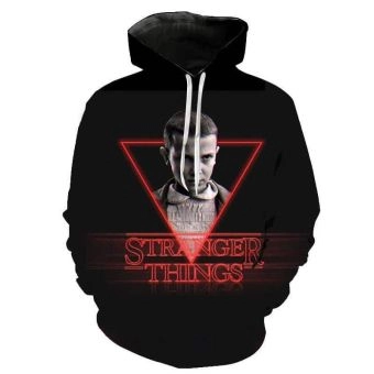 3D Printed Stranger Things Hoodies &#8211; Fashion Streetwear Pullover