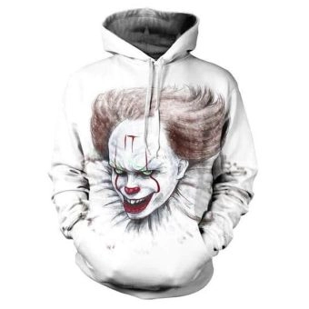 3D Printed Sweatshirt Hoodies &#8211; Suicide Squad Joker 3D Hooded Pullover