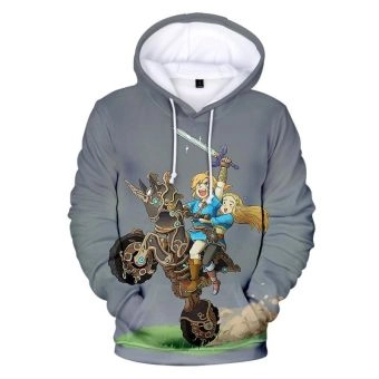 3D Printed The Legend of Zelda Hoodie Sweatshirts &#8211; Hooded Long Sleeve Hip Hop Coats