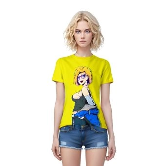 Golden Android - Android 18 from Dragon Ball Z Shirt