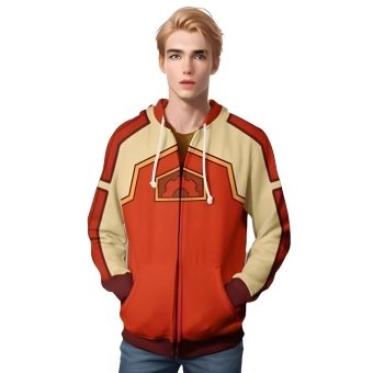 Avatar: The Last Airbender Aang Sweatshirts 3D Printed Hooded Sweater Zip Jacket